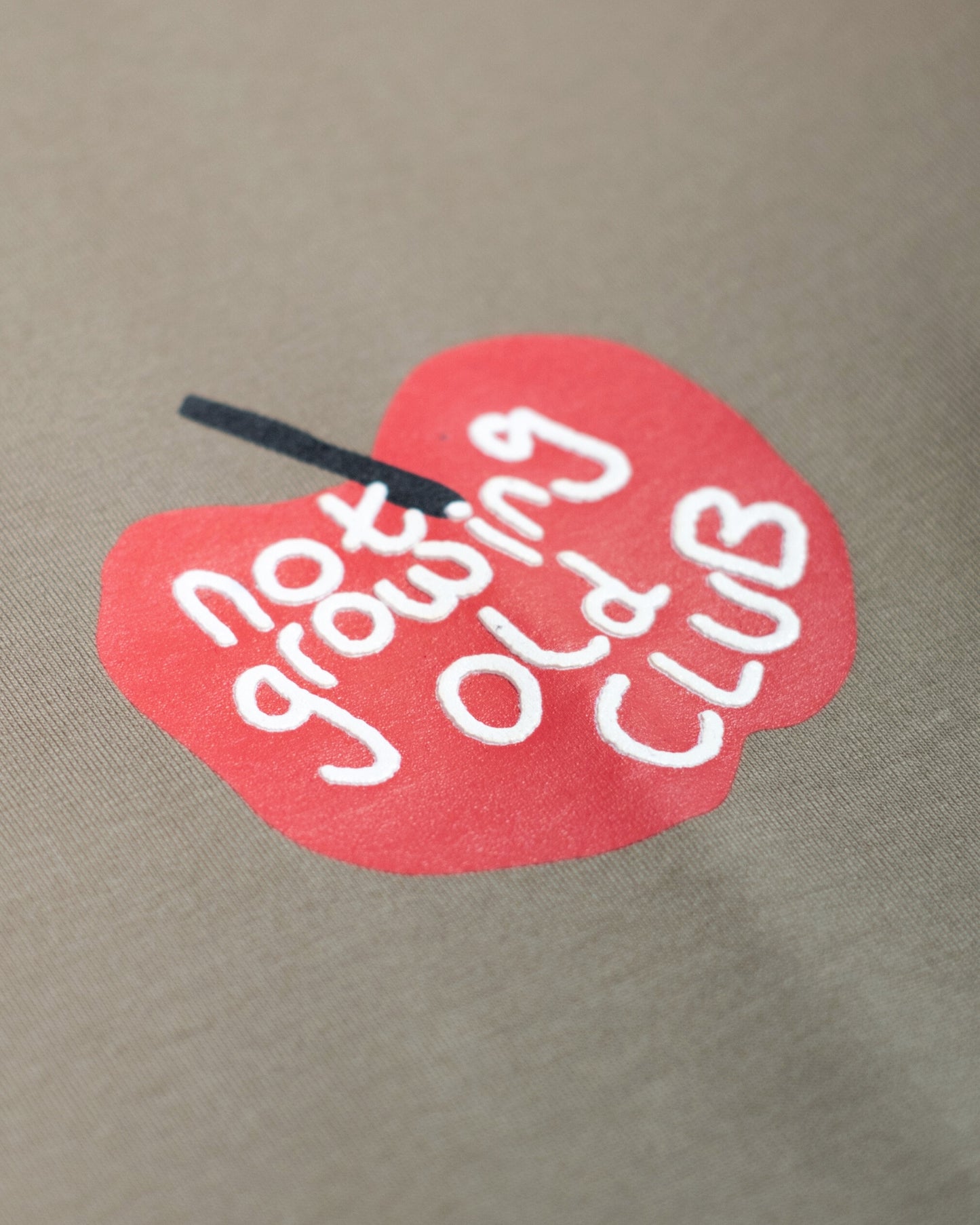 HD PRINT NOT GROWING OLD CLUB KHAKI POLO