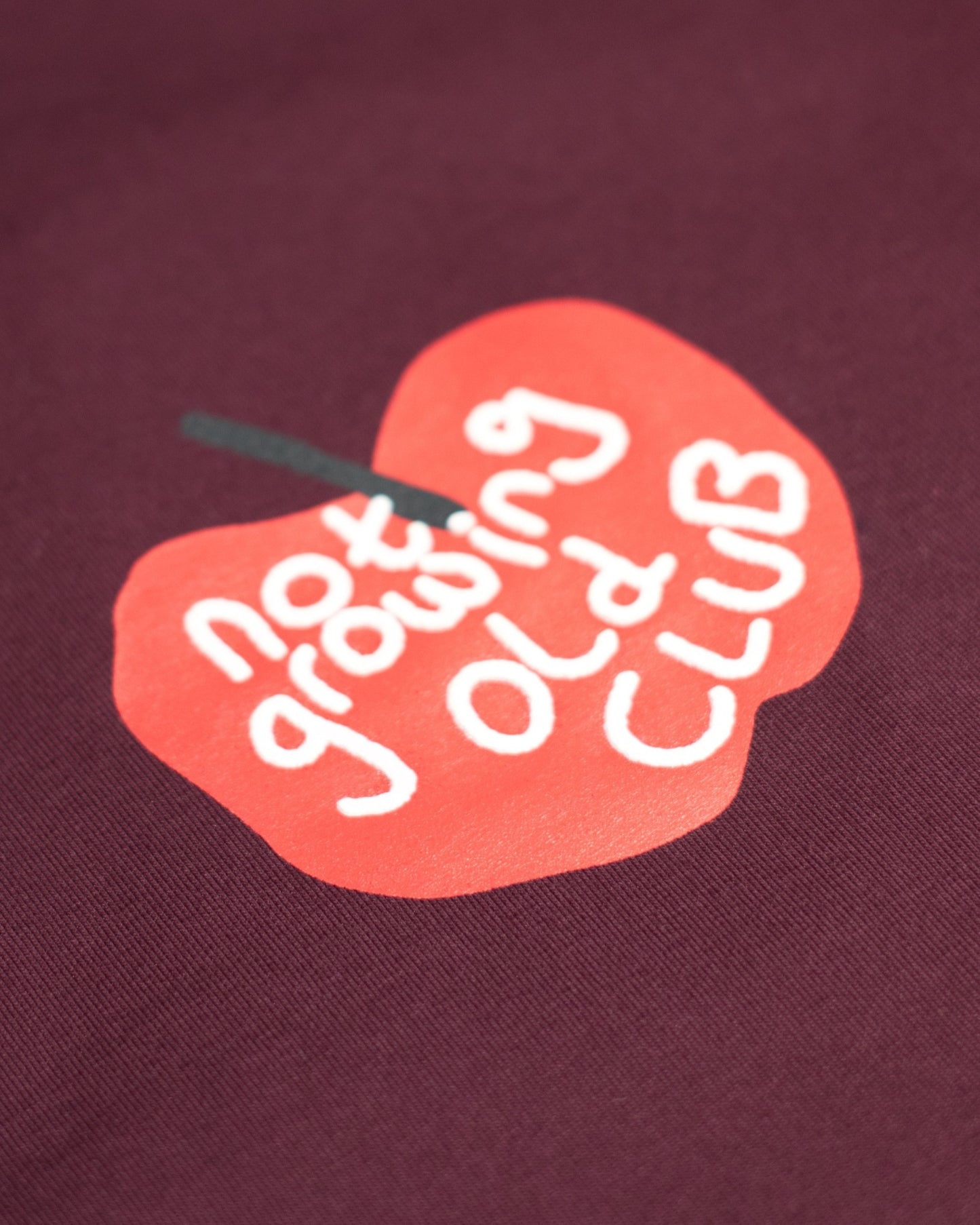 HD PRINT NOT GROWING OLD CLUB WINE POLO