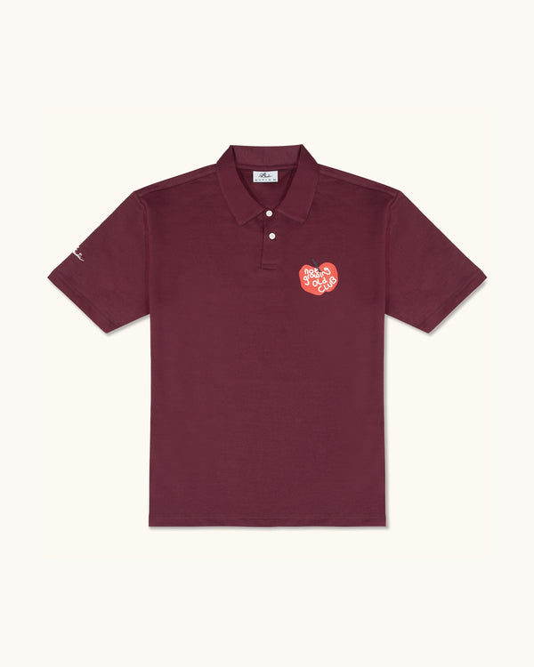 HD PRINT NOT GROWING OLD CLUB WINE POLO